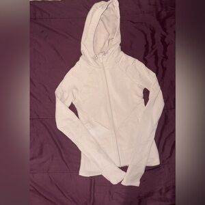 ILUS Light Gray Zip-Up Hoodie